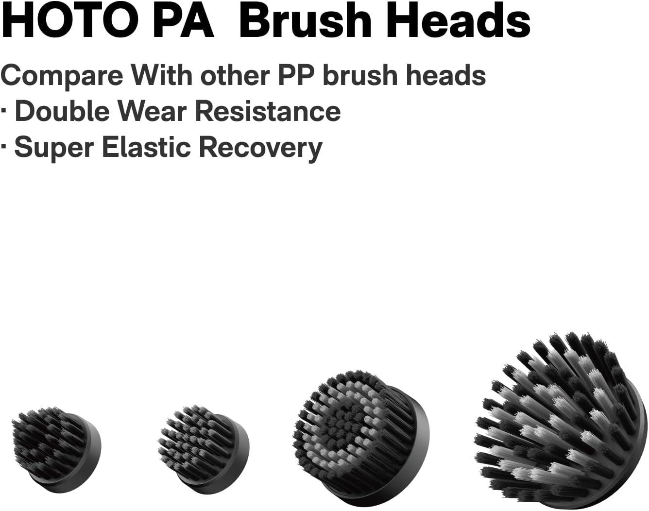 HOTO HOE0023GL Wand 16-Piece Brush Head Variety Kit