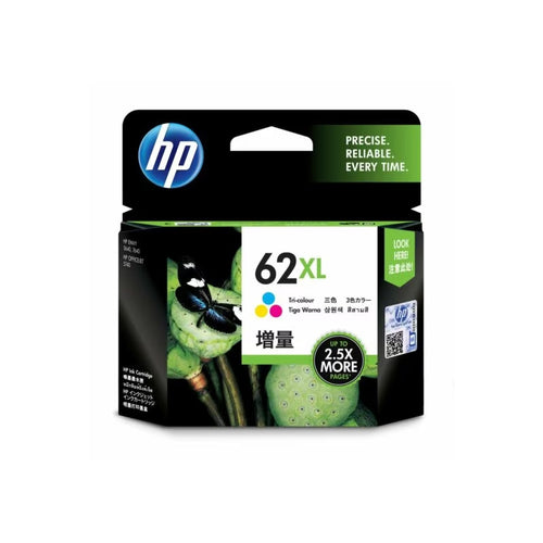 HP 62XL Tri-Color Original Ink Cartridge (C2P07AA)