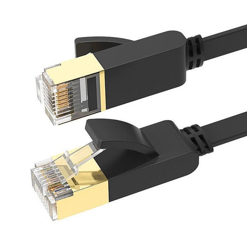 Mazer M-CAT7F200-BK Cat 7 Lan 2m Cable (Black)