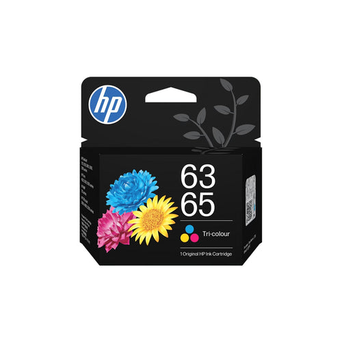 HP 63/65 Tri-Color Original Ink Cartridge (B7RT2AA)