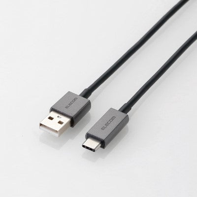 Elecom MPA-FACCL12 CL- 1.2m USB (A-C) Cable (Black)
