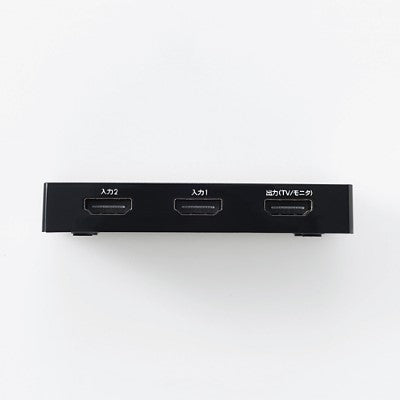 Elecom DH-SWL2BK [Black]  2input+1output HDMI Switcher