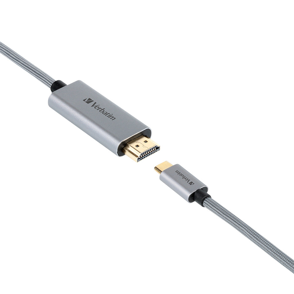 Verbatim VM65709 USB-C 3.1 to HDMI 4K Cable 200cm