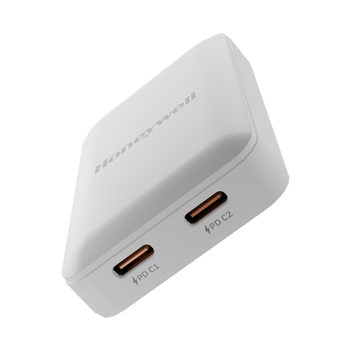 Honeywell Zest GaN Charger 65W Ultra Thin (White)