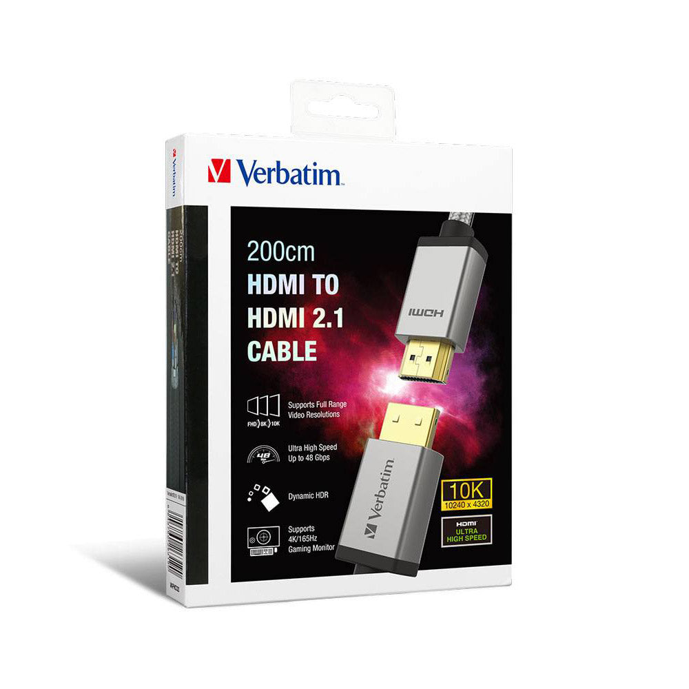 Verbatim VM66319 HDMI 2.1 Cable 200cm