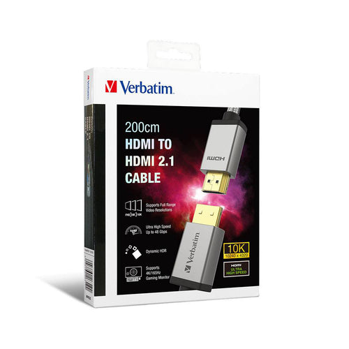 Verbatim VM66319 HDMI 2.1 Cable 200cm