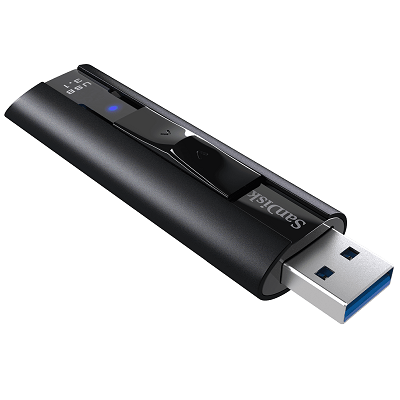 SanDisk Extreme PRO Solid State Flash Drive 256GB USB 3.1 [SDCZ880-256G-G46]