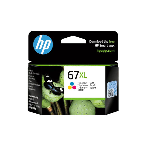 HP 67XL Tri-Color Original Ink Cartridge (3YM58AA)