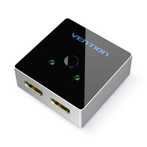 Vention 2 Port HDMI Bi-Direction Switcher Grey Metal Type