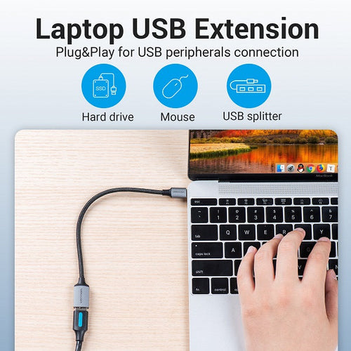 Vention CCXHB Type C to USB3.0 OTG Cable