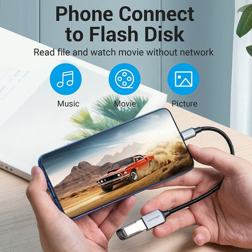Vention CCXHB Type C to USB3.0 OTG Cable