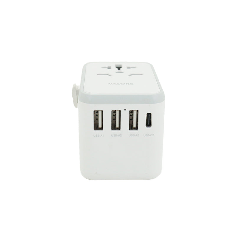 Valore PD45W Travel Adaptor (AC155) - White
