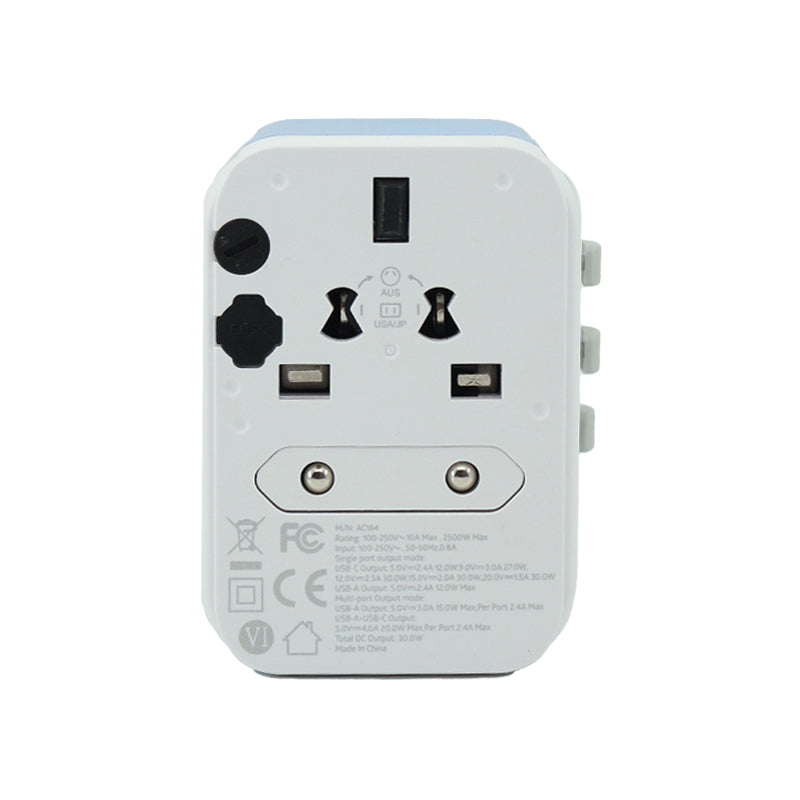 Valore PD30W Universal Travel Adaptor 4A1C (AC164)