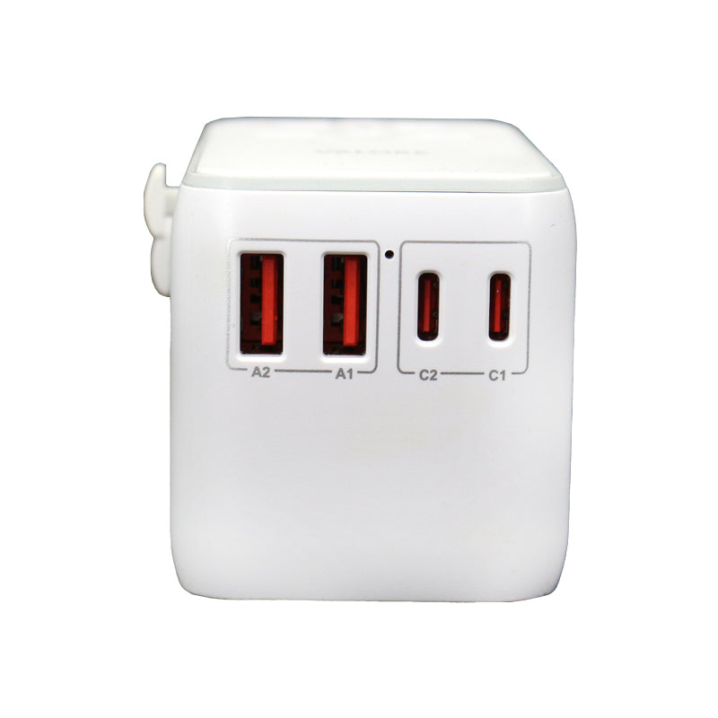 Valore PD100W Universal Travel Adaptor (AC187) - White