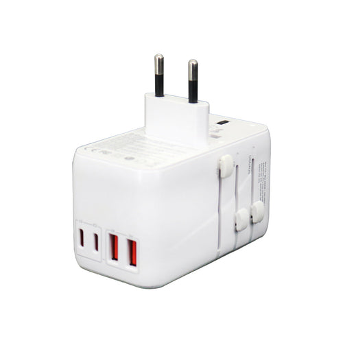 Valore PD100W Universal Travel Adaptor (AC187) - White