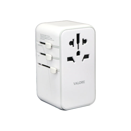Valore PD100W Universal Travel Adaptor (AC187) - White