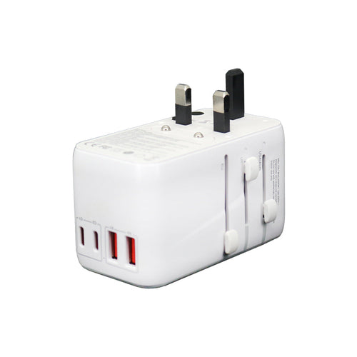 Valore PD100W Universal Travel Adaptor (AC187) - White