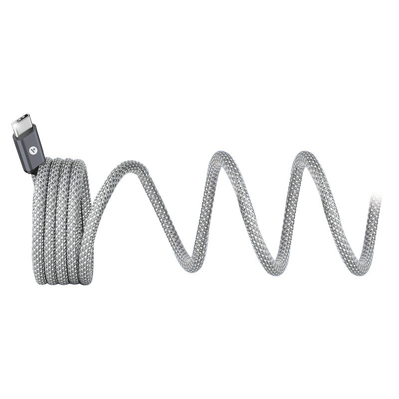 Valore CA-003 PD240W USB-C to USB-C Magnetic Cable (Grey)