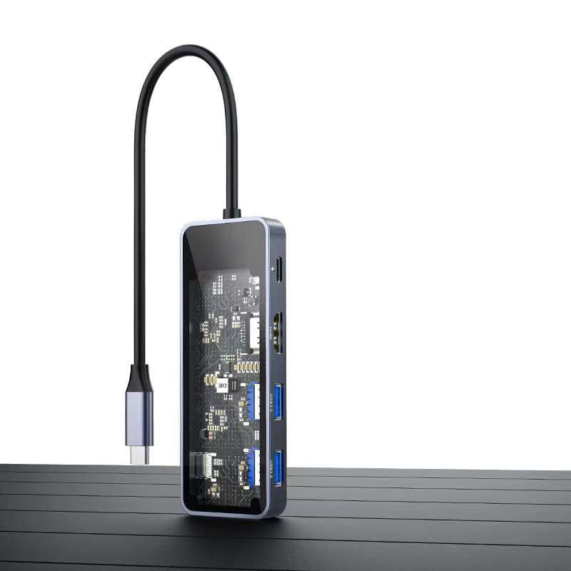 Valore 5-in-1 USB-C Transparent Hub (MH-006)