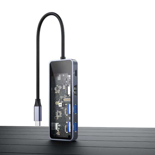 Valore 5-in-1 USB-C Transparent Hub (MH-006)