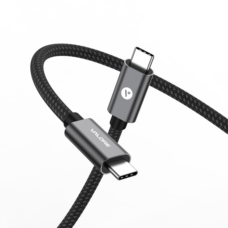 Valore PD100W USB-C 3.2 Gen 2 Cable 1M (CA-011) - Black