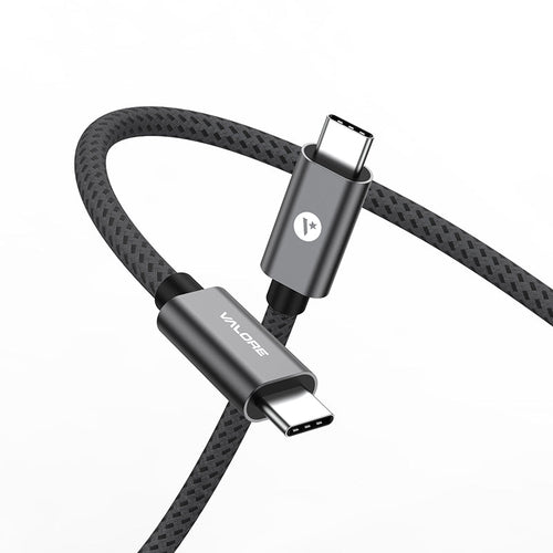 Valore PD100W USB-C 3.2 Gen 2 Cable 1M (CA-011) - Grey