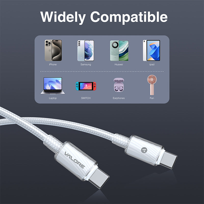 Valore PD60W USB-C to USB-C Cable (CA-020)