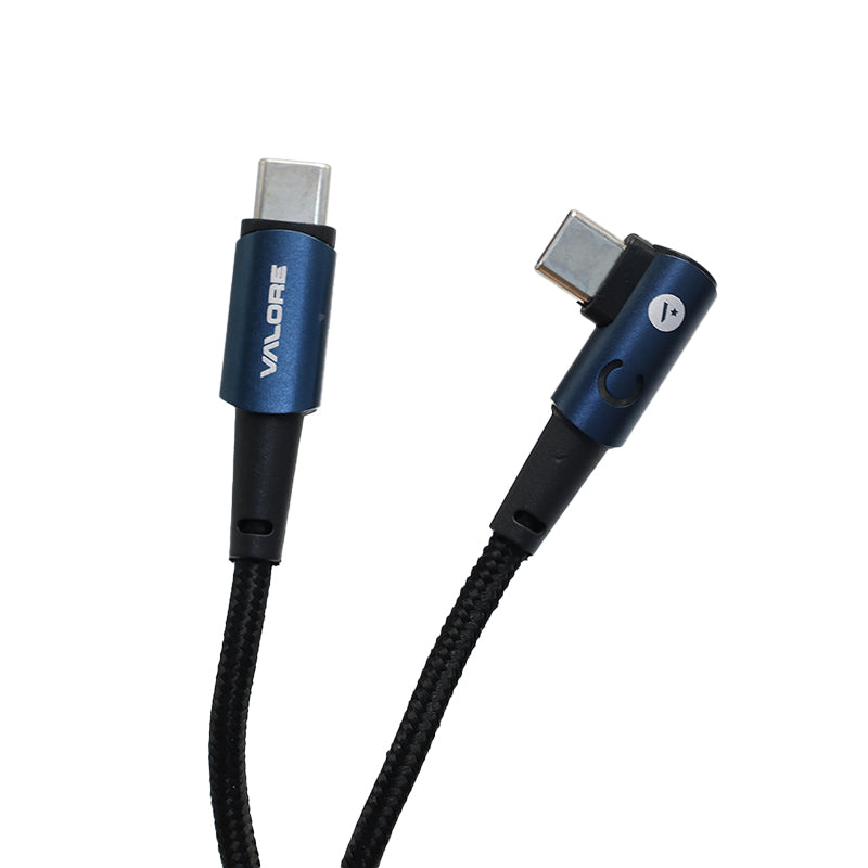 Valore 90° PD60W USB-C to USB-C Cable (CA-031)