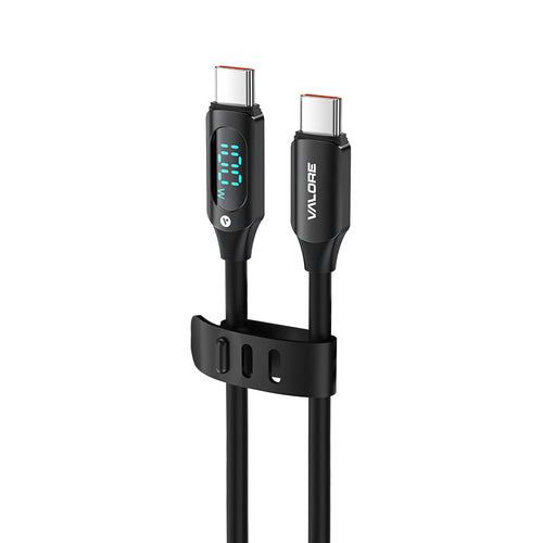 Valore PD100W USB-C to USB-C Cable (CA-036) Black