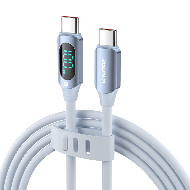 Valore PD100W USB-C to USB-C Cable (CA-036) Blue