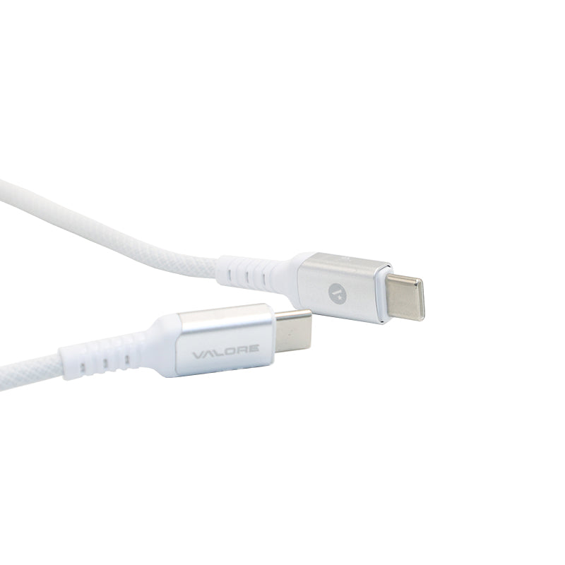 Valore USB-C to USB-C PD60W Charging Cable (CA-038) - White