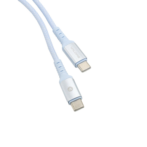 Valore USB-C to USB-C PD60W Charging Cable (CA-038) - Blue