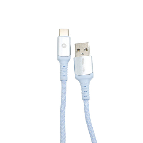 Valore USB-A to USB-C Charging Cable (CA-039) - Blue