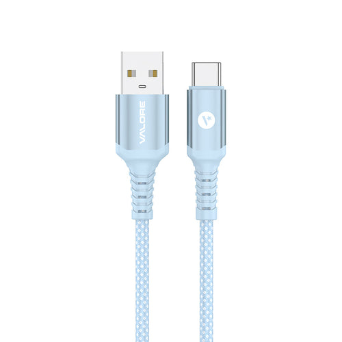 Valore USB-A to USB-C Charging Cable (CA-039) - Blue