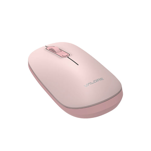 Valore Wireless Dual Mode Mouse (KM-007) - Pink
