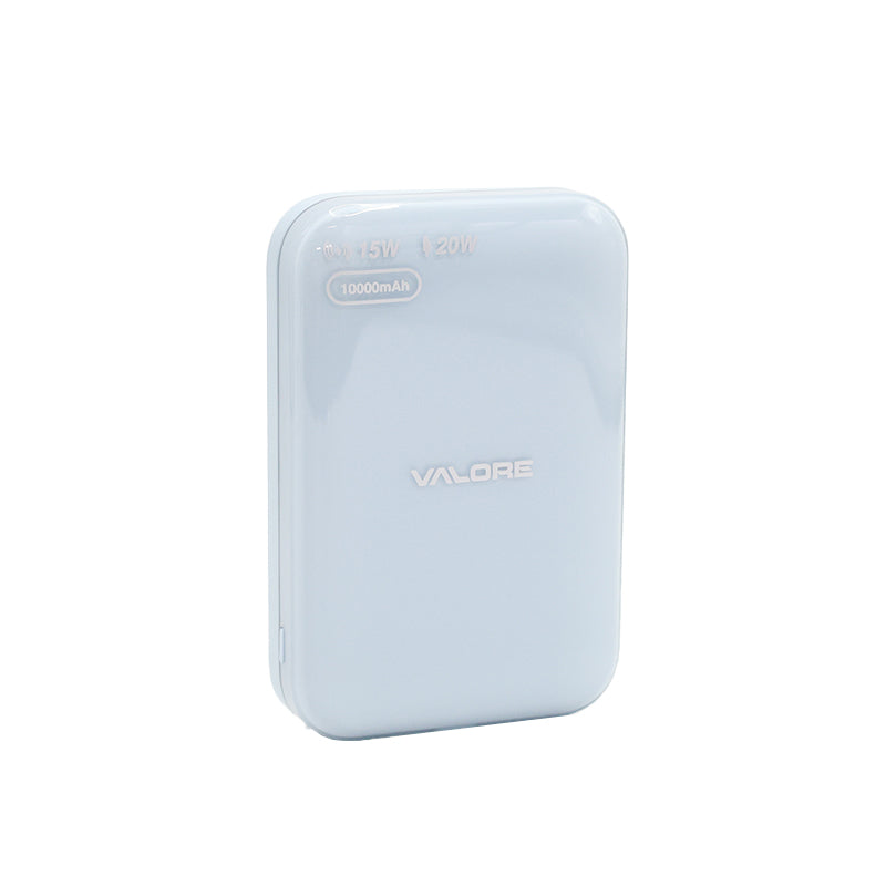 Valore PD20W 10000mAh Wireless Charging Power Bank Blue (PD48)