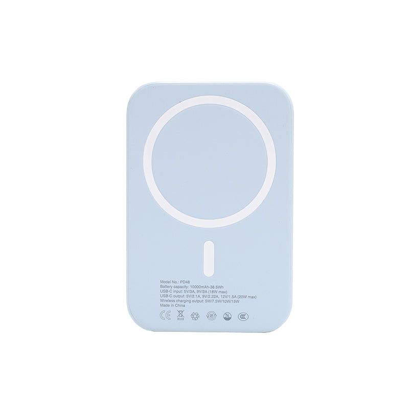 Valore PD20W 10000mAh Wireless Charging Power Bank Blue (PD48)
