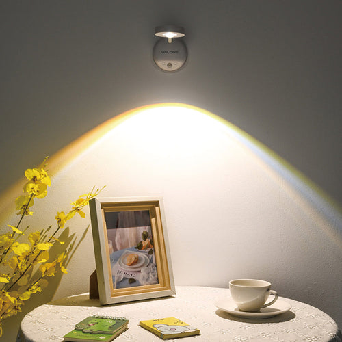 Valore LED Motion Sensor Wall Light with Remote (LT-007) - White