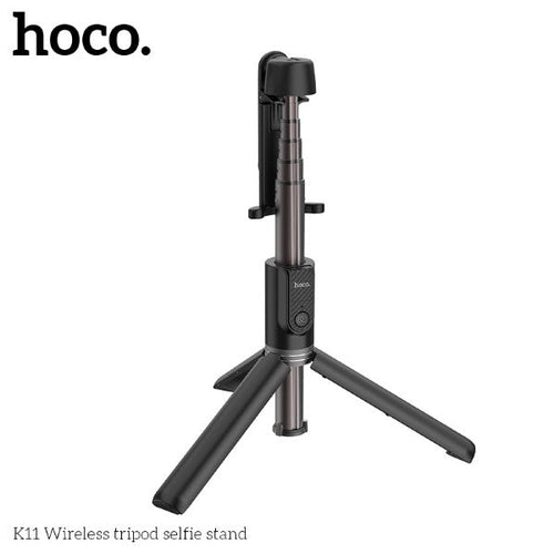 Hoco K11 Wireless Tripod Selfie Stand (Black)