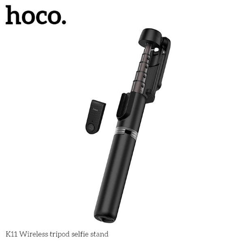 Hoco K11 Wireless Tripod Selfie Stand (Black)