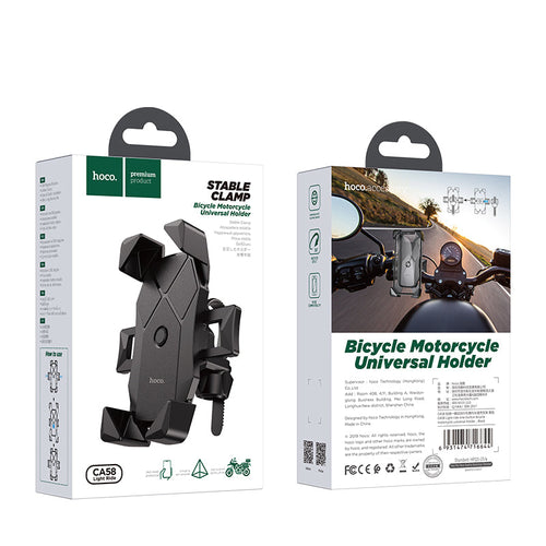 Hoco CA58 Light Ride one-Button Bicycle Motorcycle Universal Holder
