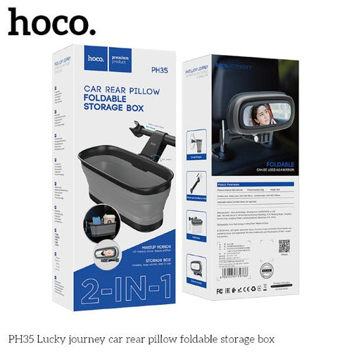 Hoco PH35 Lucky Journey Car Foldable Storage box (Black)