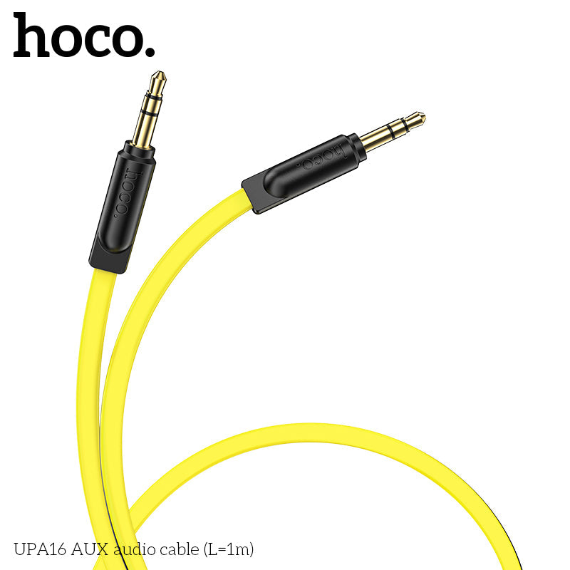 Hoco UPA16 AUX Audio Cable 1M Yellow