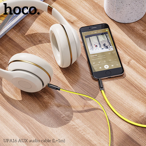Hoco UPA16 AUX Audio Cable 1M Yellow