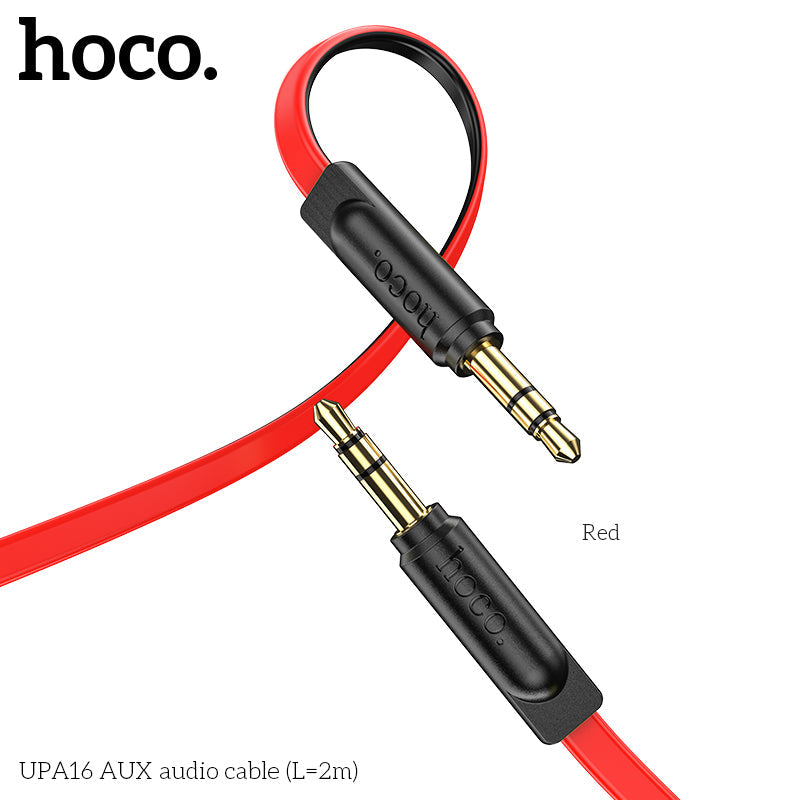 Hoco UPA16 AUX Audio Cable 2M Red