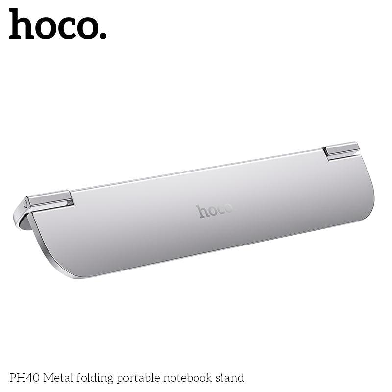 Hoco PH40 Metal Folding Portable Notebook Stand (Silver)