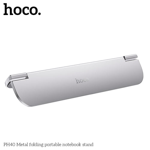 Hoco PH40 Metal Folding Portable Notebook Stand (Silver)