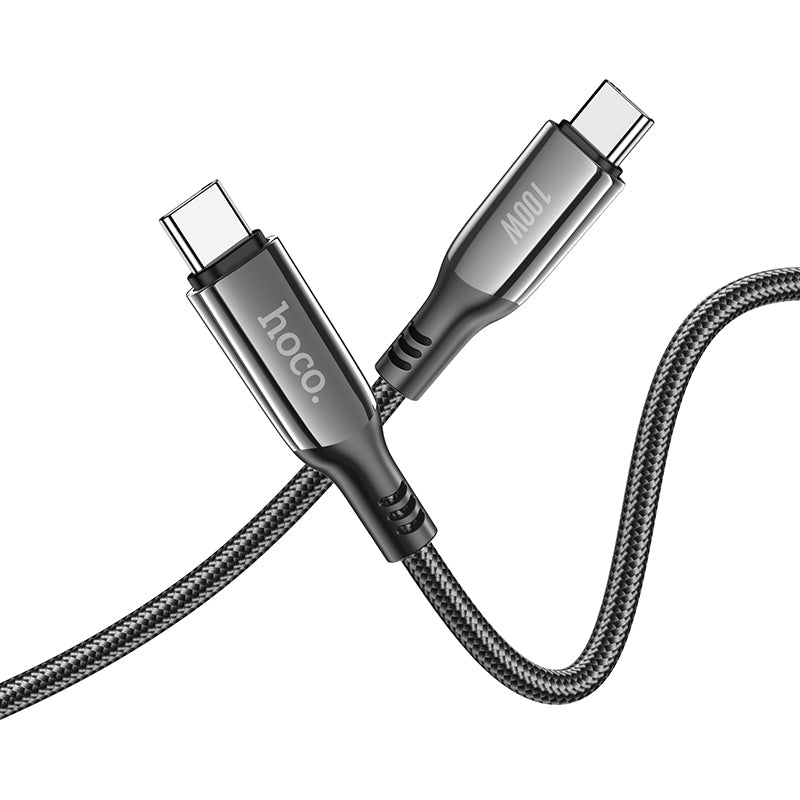 Hoco S51 100W Extreme Type-C to Type-C Cable Black