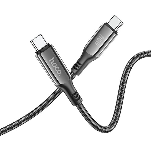 Hoco S51 100W Extreme Type-C to Type-C Cable Black