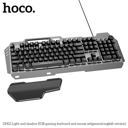 Hoco GM12 RGB Wired Gaming Keyboard & Mouse